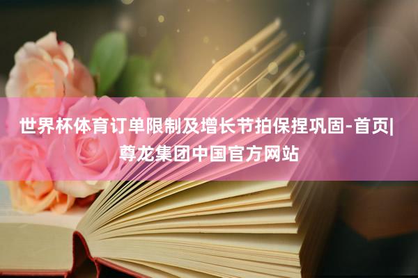世界杯体育订单限制及增长节拍保捏巩固-首页| 尊龙集团中国官方网站